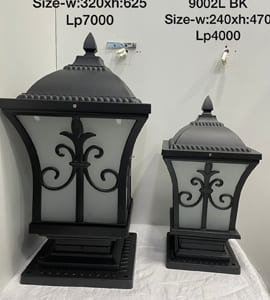 exterior light fittings